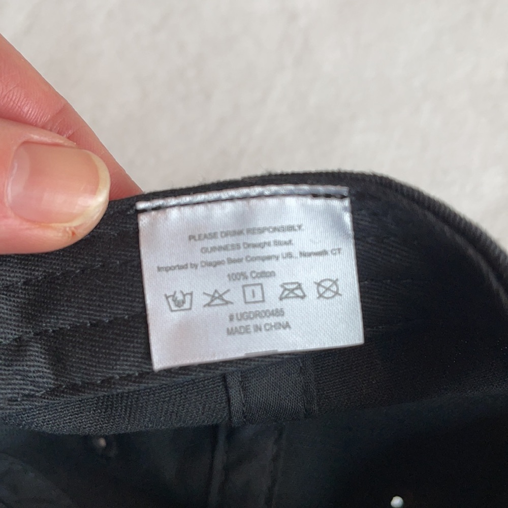 NWOT Guinness Ball Cap - Picture 5 of 7